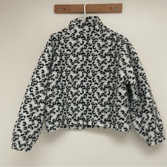 NWT Pacsun L.A. Hearts Leopard Jacket Women XS/S White/Black - Picture 9 of 12